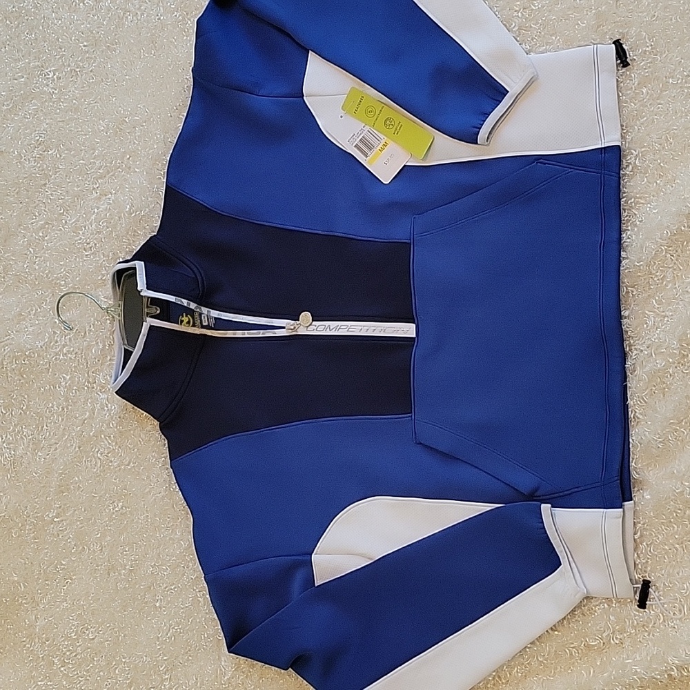 NAUTICA front zip hoodie Sz M